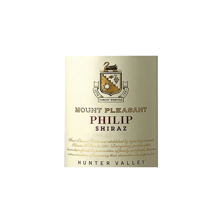 Mount Pleasant Philip Shiraz 2015
