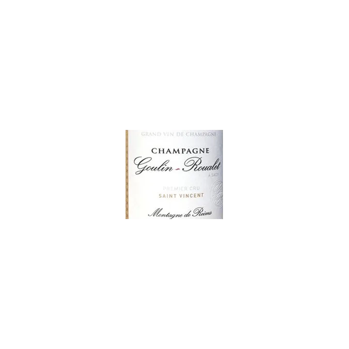 Champagne Goulin-Roualet Brut Saint-Vincent Blanc de Blancs 1er Cru