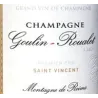Champagne Goulin-Roualet Brut Saint-Vincent Blanc de Blancs 1er Cru