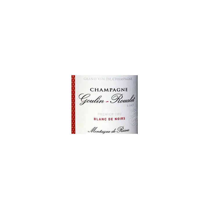 Champagne Goulin-Roualet Brut Blanc de Noirs 1er Cru