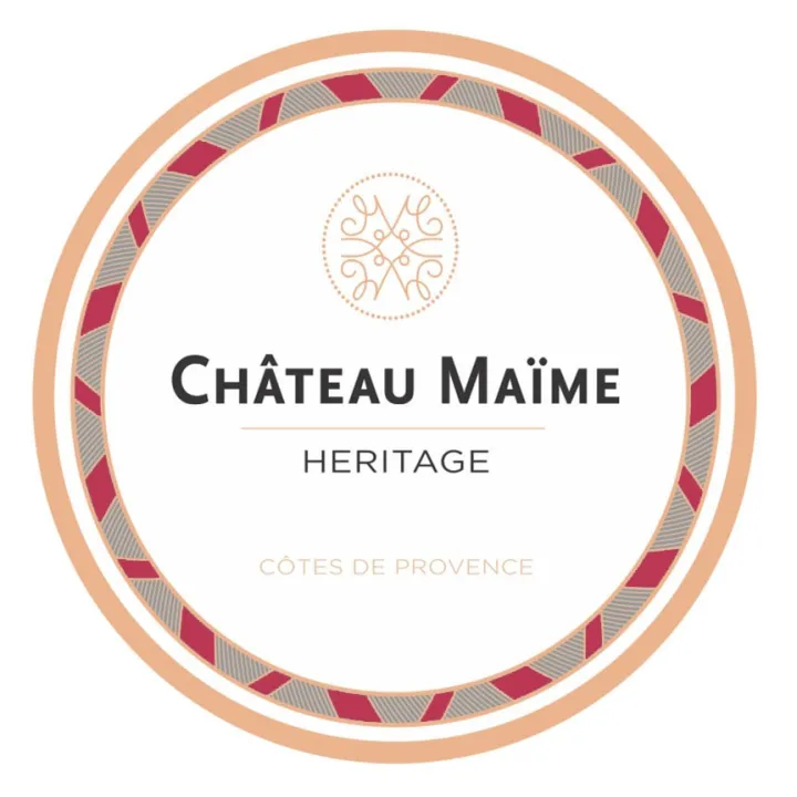 Château Maïme - Héritage Côtes de Provence Rouge 2018
