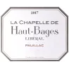 La Chapelle de Haut-Bages Libéral 2017
