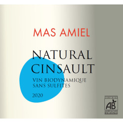 Mas Amiel - NATURAL CINSAULT - VDP Roussillon - Bio 2020