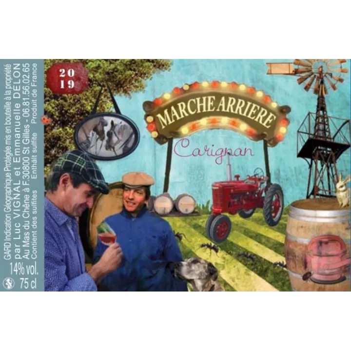 Marche Arrière - Carignan IGP Gard Rouge 2019