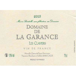 Les Claviers - VDF Blanc Bio 2015