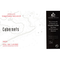 Dom Timothée Delalle - Trilogie Cabernets IGP Val de Loire 2021