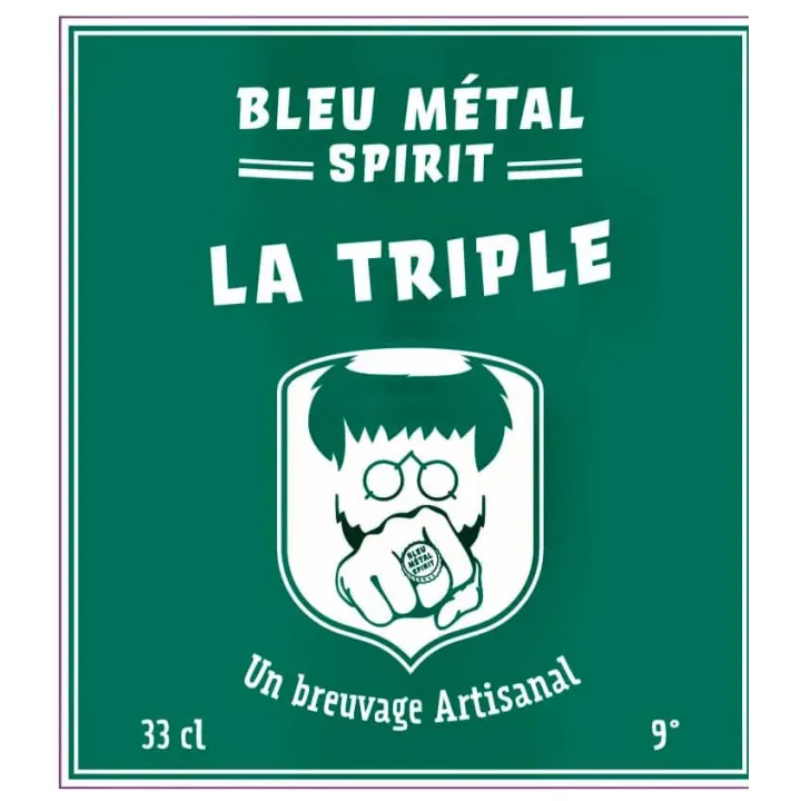 Bleu Métal Spirit "La Triple" 33cl