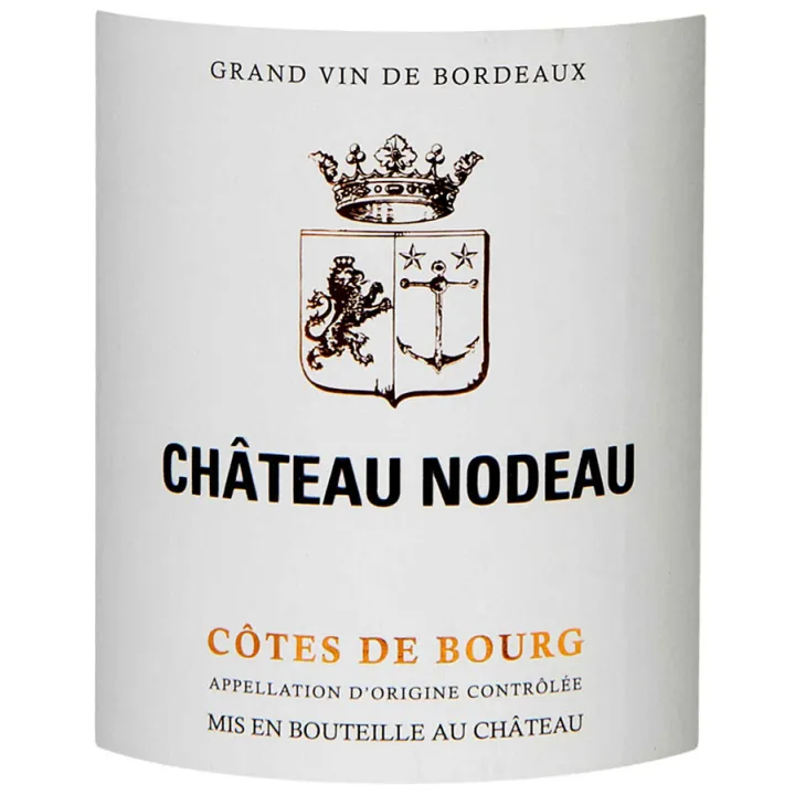 Château Nodeau  Côtes de Bourg 2018