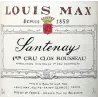 Louis Max - Santenay 1er Cru Clos Rousseau Rouge 2019