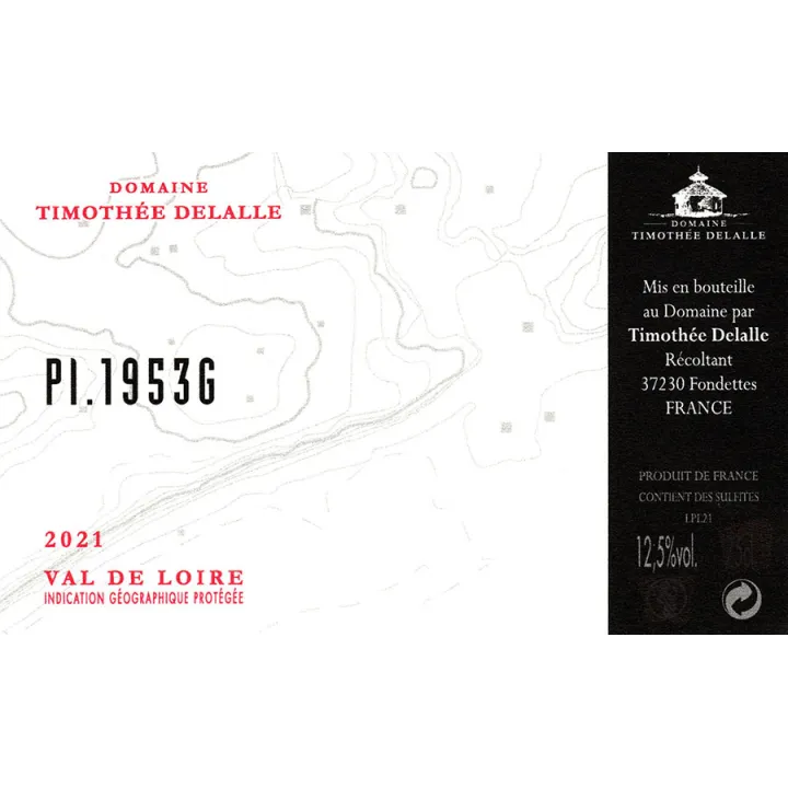 Dom Timothée Delalle - Trilogie PI.1953G IGP Val de Loire 2021