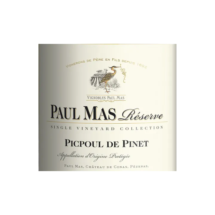 Paul Mas Réserve - Picpoul de Pinet 2022