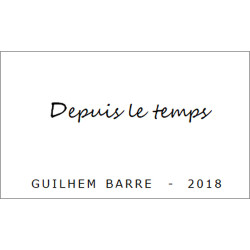 Depuis le Temps.... - VDF Blanc Languedoc Bio 2022