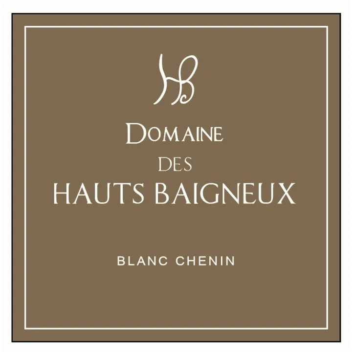 Domaine des Hauts-Baigneux  Blanc Chenin Touraine Azay le Rideau blc 2022