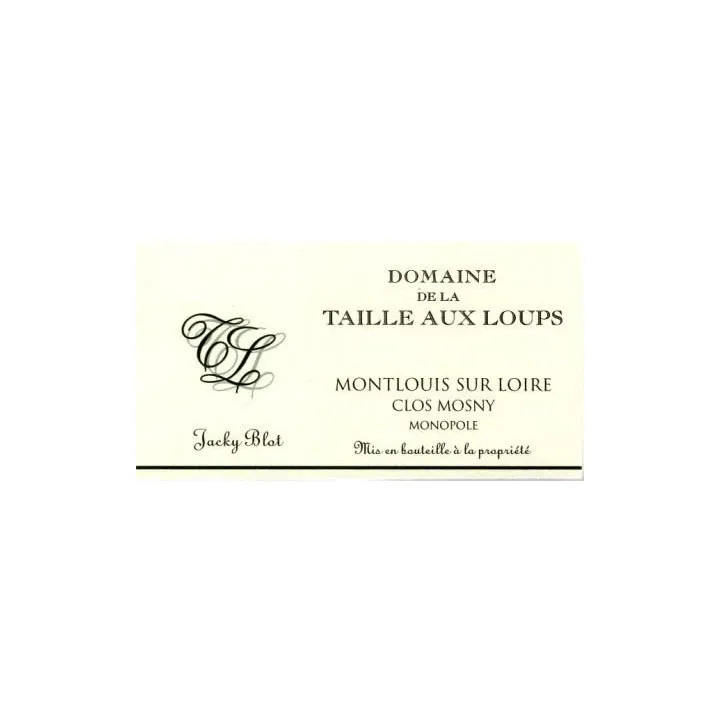 Jacky Blot - Clos de Mosny Montlouis s/loire 2022